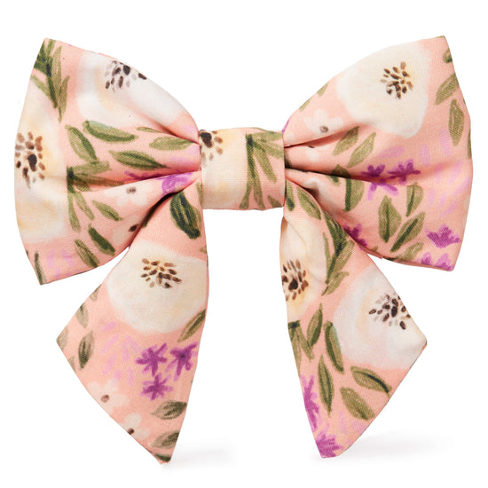 Harper Floral Lady Dog Bow from The Foggy Dog Small 