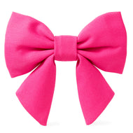 Hot Pink Lady Dog Bow from The Foggy Dog Small 