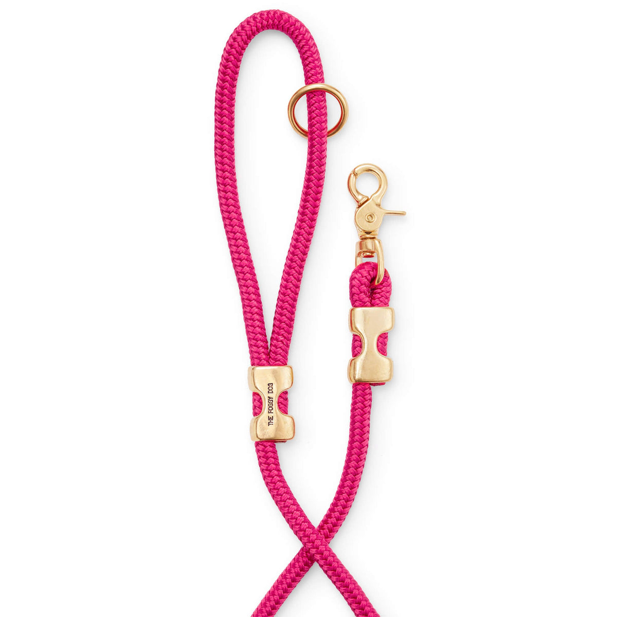 Pink Rope Dog Lead Hot Pink Marine Rope Dog Leash – The Foggy Dog