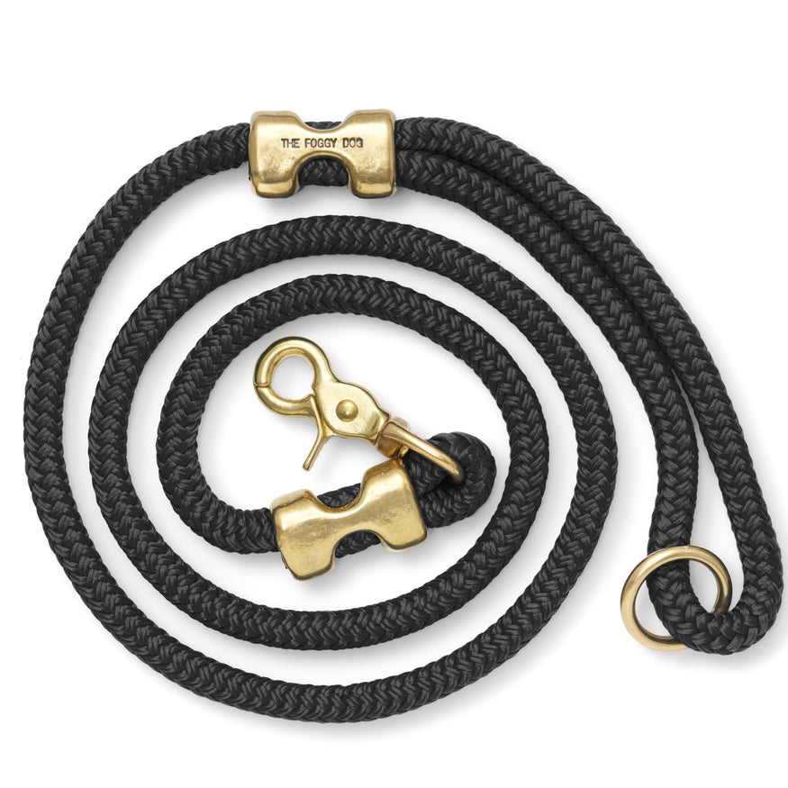 Onyx Marine Rope Dog Leash – The Foggy Dog