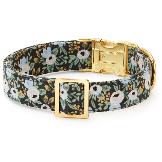 Periwinkle Posies Dog Collar from The Foggy Dog 