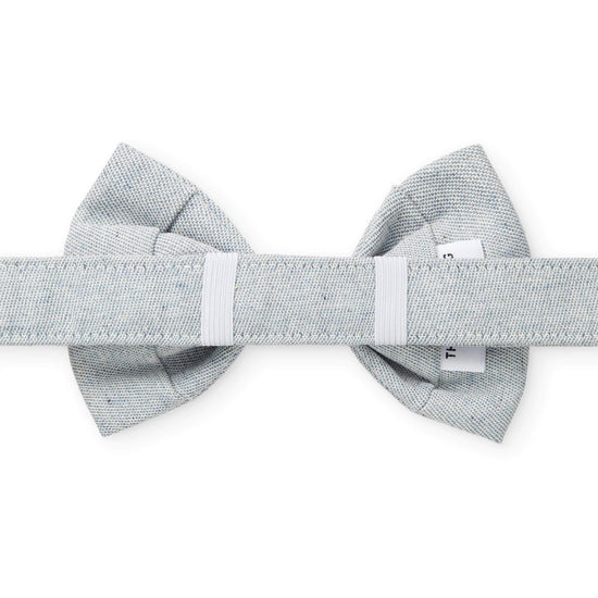 Upcycled Denim Bow Tie Collar from The Foggy Dog 