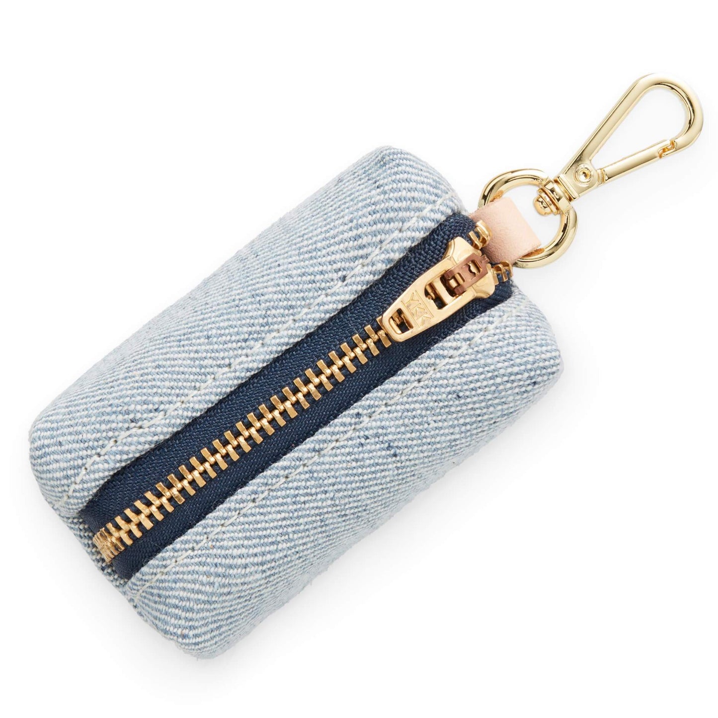 Upcycled Denim Waste Bag Dispenser from The Foggy Dog