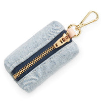 Upcycled Denim Waste Bag Dispenser from The Foggy Dog